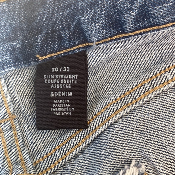 H&M & Denim slim straight size 30/32 - Picture 5 of 11